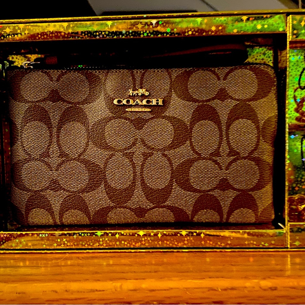 Coach wristlet.